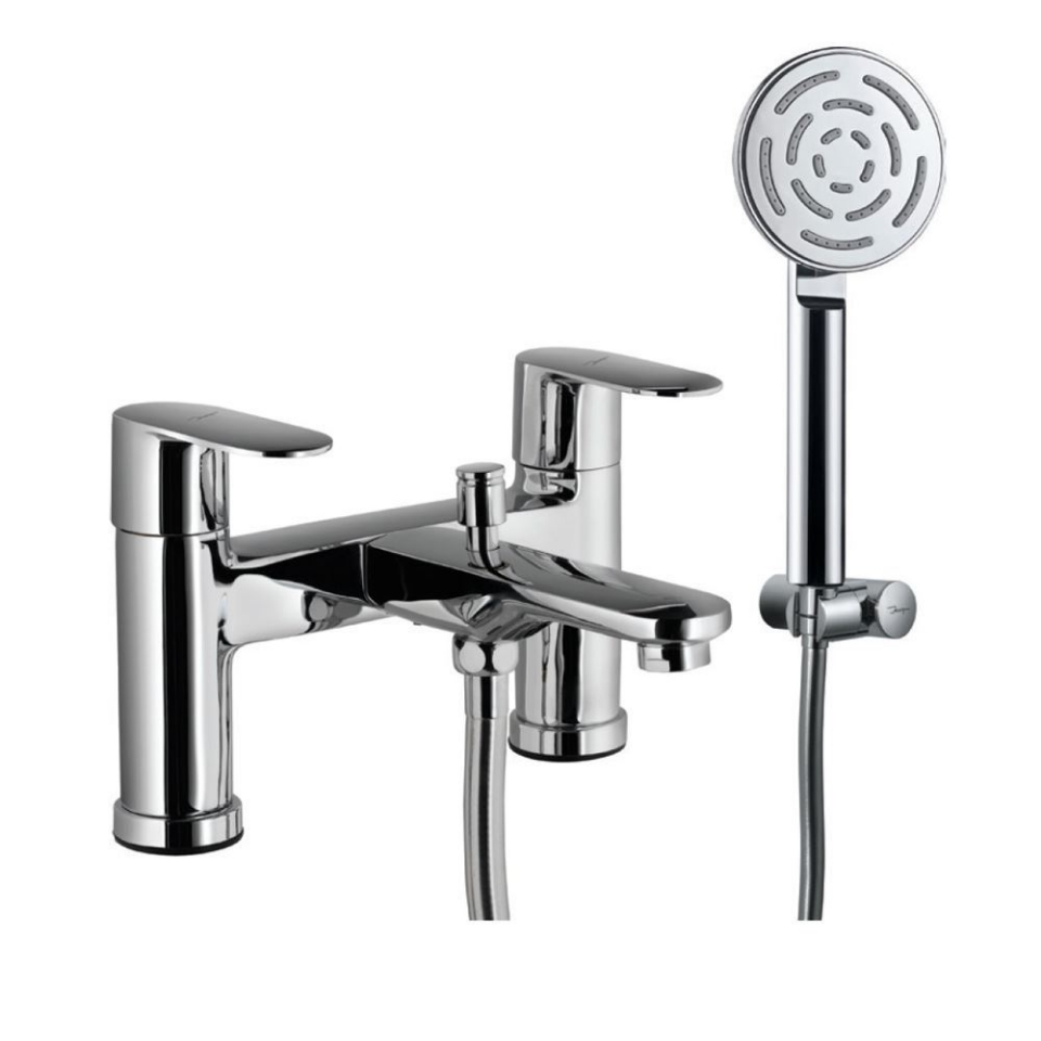 Picture of H Type Bath and Shower Mixer with Shower Kit