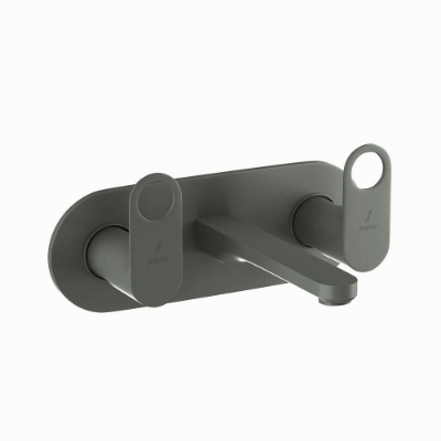 Picture of 3 Hole Basin Mixer Wall Mounted - Graphite