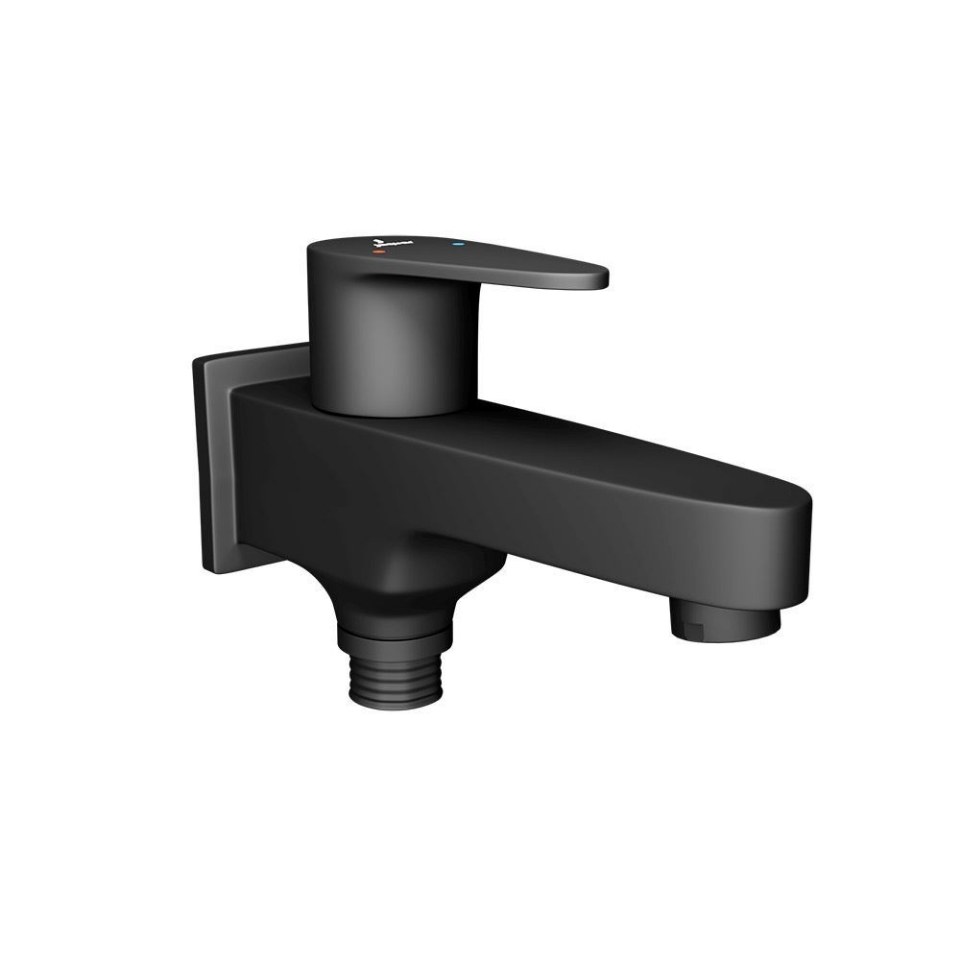 Picture of 2-Way Bib Tap - Black Matt