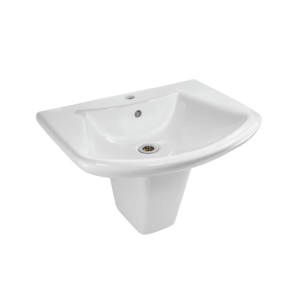 Picture of Wall Hung Basin with Half Pedestal