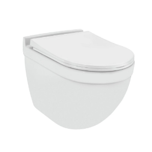 Picture of Rimless, Blind Installation Wall Hung WC - White