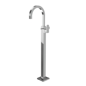 Picture of Kubix Prime Exposed Parts of Floor Mounted Single Lever Bath Mixer - Chrome