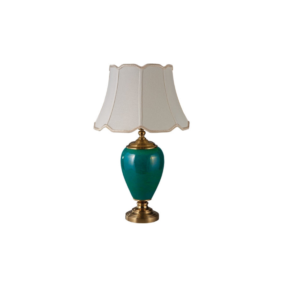 Picture of Green Ceramic Table Lamp