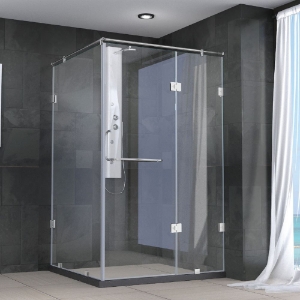 Picture of Frameless Corner enclosure - (Size : 2000-2400)