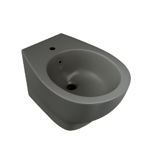 Picture of Wall Hung Bidet - Grey Matt