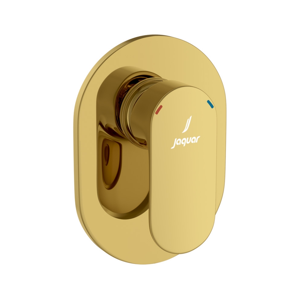 Picture of Exposed Part Kit of Single Lever In-wall Manual Valve - Gold Bright PVD