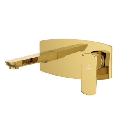 Picture of Exposed Parts of Single Lever Built-in In-wall Manual Valve - Gold Bright PVD