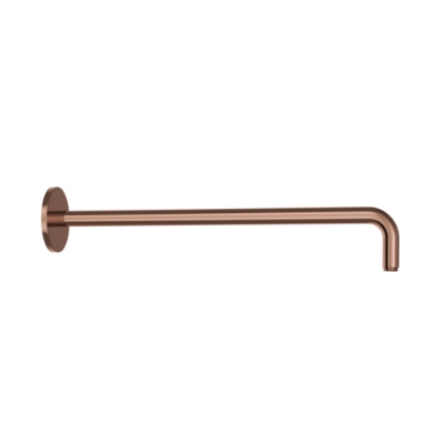 Picture of Round Shower Arm - Blush Gold Bright PVD