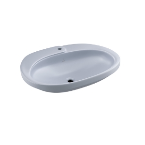 Picture of Counter Top Basin - Ice Blue Matt
