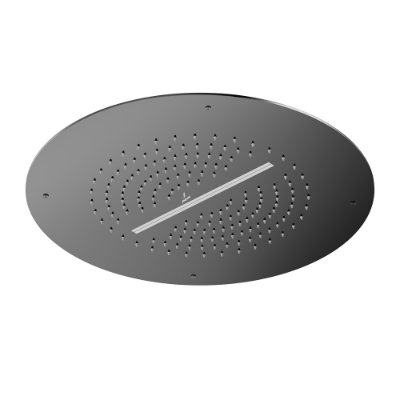 Picture of Duoflo Shower Round Shape - Black Chrome