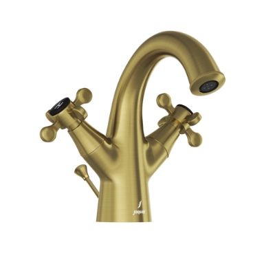 Picture of Monoblock Basin Mixer with popup waste - Antique Bronze