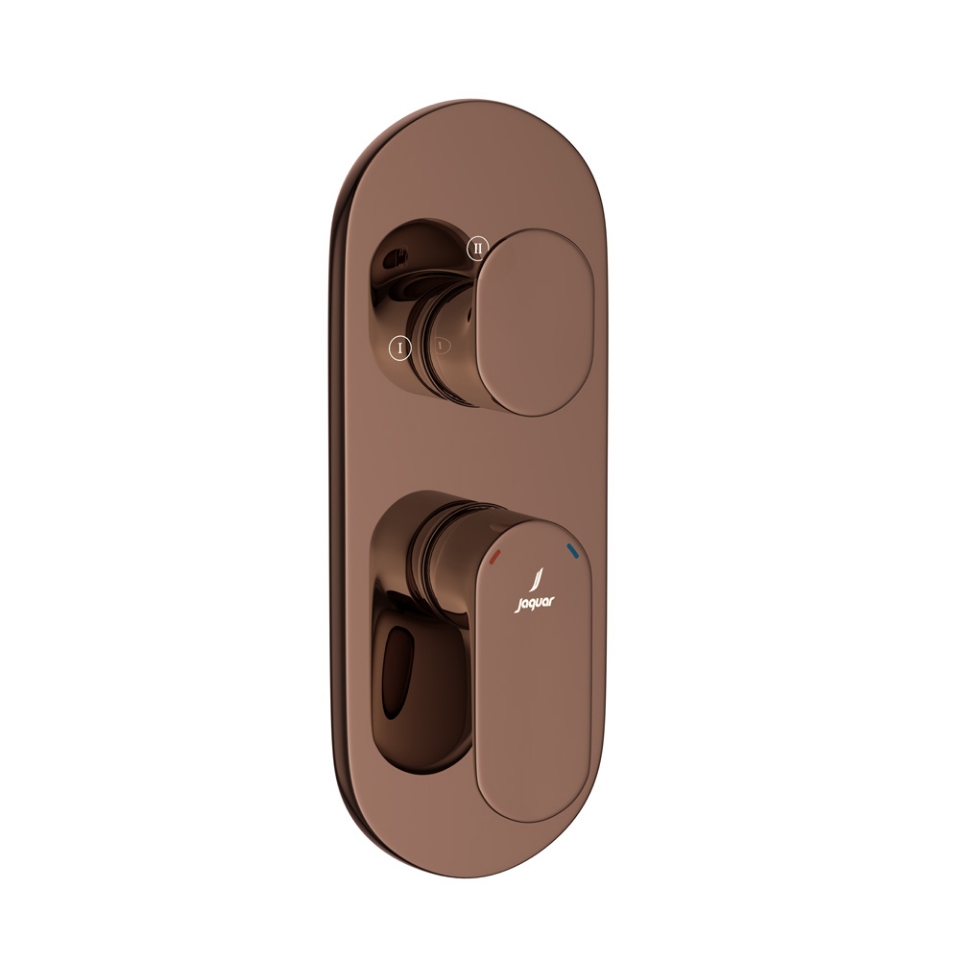 Picture of Aquamax Single Lever Shower Mixer - Blush Gold Bright PVD