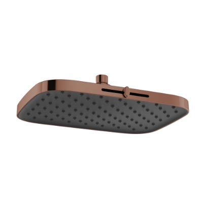 Picture of Octane Slider TriFlow Overhead Shower - Blush Gold Bright PVD
