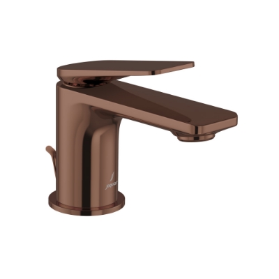 Picture of Single Lever Basin Mixer with Popup Waste - Blush Gold Bright PVD