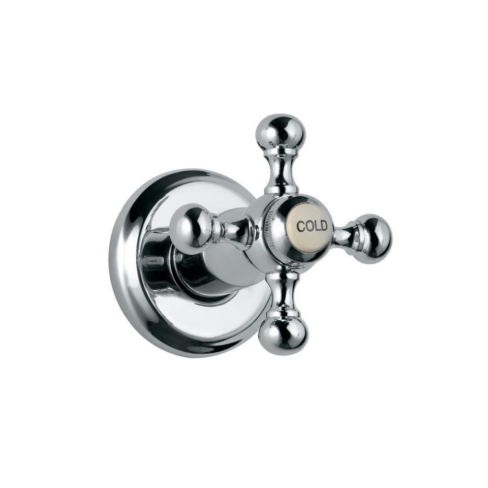 Picture of In-wall Stop Valve Hot Only - Chrome