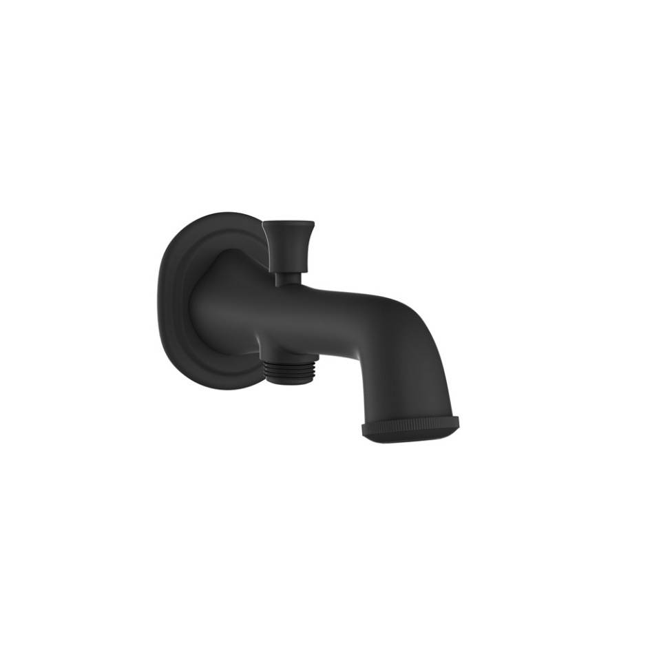 Picture of Queens Bath Spout - Black Matt