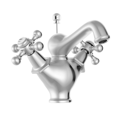 Picture of Monoblock Basin Mixer with popup waste