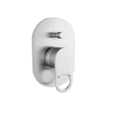 Picture of Single Lever In-wall Diverter - Stainless Steel