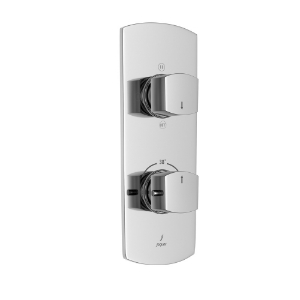 Picture of Kubix Prime Aquamax Exposed Part Kit of Thermostatic Shower Mixer with 3-way diverter - Chrome