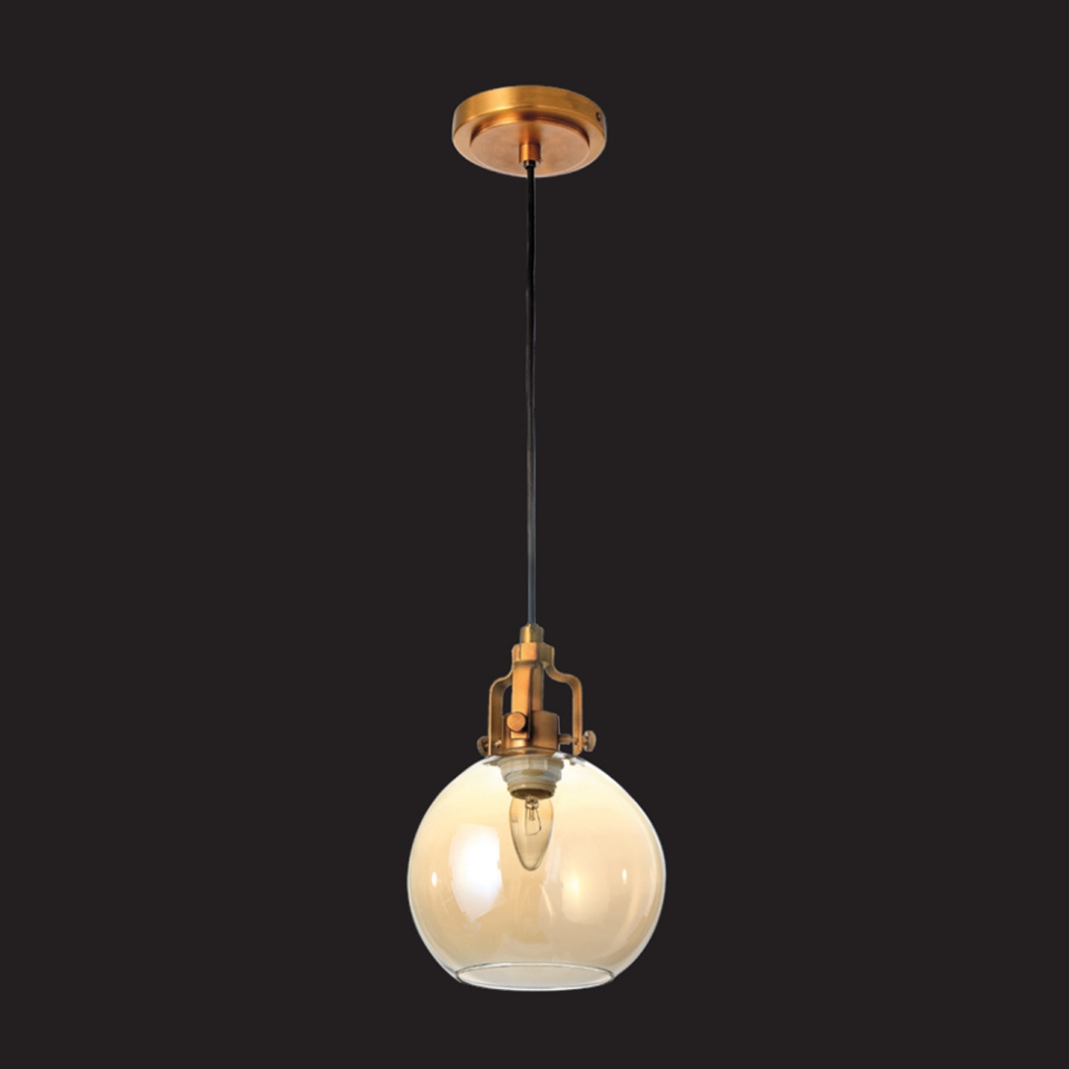 Picture of 1 Light clear glass