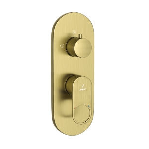 Picture of Aquamax Single Lever Shower Mixer - Antique Bronze