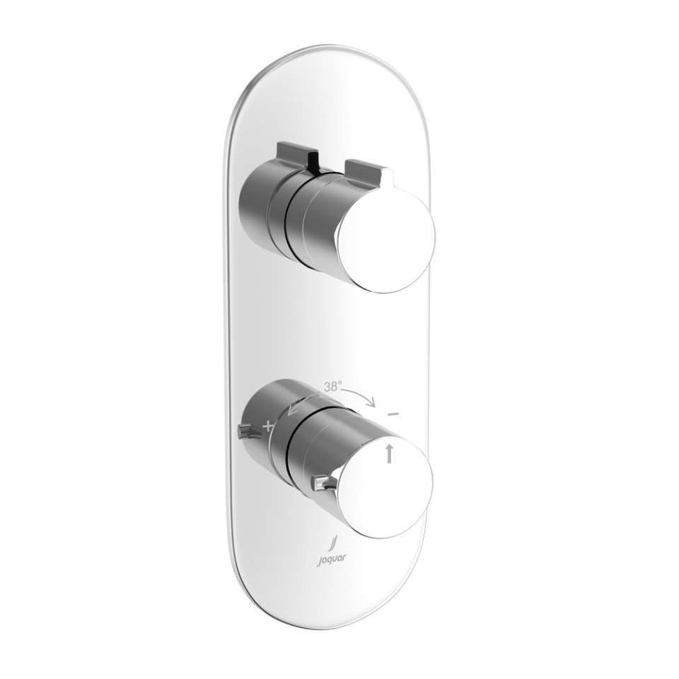 Picture of Aquamax exposed part kit of thermostatic shower mixer