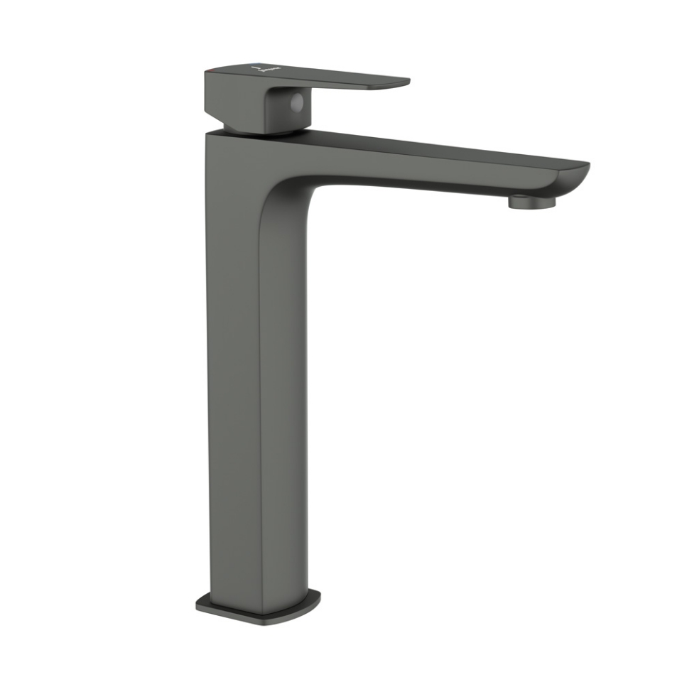 Picture of Single Lever High Neck Basin Mixer - Graphite